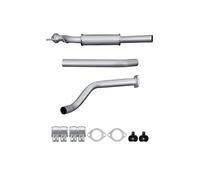 HELLA 8Lb 366 021-991 Silencieux Avant - Easy2Fit® Kit - Avant - À Trois Pièces - Kit Avec Pièces D'Assemblage