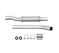 HELLA 8LB 366 022-191 Silencieux avant-silencieux - Easy2Fit Kit - Avant - 2 pièces - Kit avec pièces de montage
