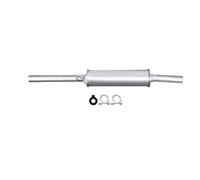 HELLA 8LC 366 026-041 Silencieux central - Easy2Fit® Kit - centre - une piece - Kit avec pièces d'assemblage