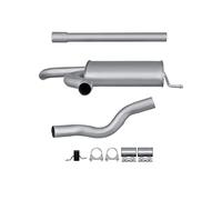 HELLA 8LC 366 026-211 Silencieux central - Easy2Fit® Kit - centre - à trois pièces - Kit avec pièces d'assemblage