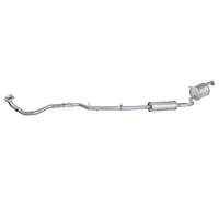 HELLA 8Ld 366 028-431 Silencieux Arrière - Easy2Fit® Kit - Arrière - À Trois Pièces - Kit Avec Pièces D'Assemblage