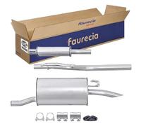 HELLA 8Ld 366 028-671 Silencieux Arrière - Easy2Fit® Kit - Arrière - À Trois Pièces - Kit Avec Pièces D'Assemblage