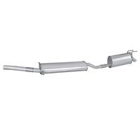 HELLA 8LD 366 029-151 Silencieux arrière - Easy2Fit® Kit - arrière - à trois pièces - Kit avec pièces d'assemblage