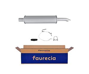 HELLA 8LD 366 030-631 Easy2Fit Kit de silencieux arrière monobloc | Compatible avec: OPEL KADETT E Cabriolet, KADETT E CC