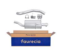 HELLA 8LD 366 034-391 Silencieux arrière - Easy2Fit® Kit - arrière - à deux pièces - Kit avec pièces d'assemblage