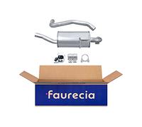 HELLA 8Ld 366 034-571 Silencieux Arrière - Easy2Fit® Kit - Arrière - À Deux Pièces - Kit Avec Pièces D'Assemblage