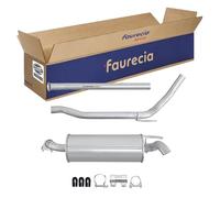 HELLA 8Ld 366 034-801 Silencieux Arrière - Easy2Fit® Kit - Arrière - À Trois Pièces - Kit Avec Pièces D'Assemblage
