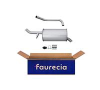 HELLA 8Ld 366 034-871 Silencieux Arrière - Easy2Fit® Kit - Arrière - À Deux Pièces - Kit Avec Pièces D'Assemblage