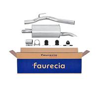 HELLA 8Ld 366 036-591 Silencieux Arrière - Easy2Fit® Kit - Arrière - À Deux Pièces - Kit Avec Pièces D'Assemblage