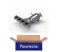 HELLA 8LF 366 055-611 Catalyseur en coude avec pièces d'assemblage Avant