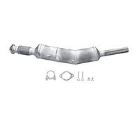 HELLA 8LH 366 081-291 Filtre à particules - Easy2Fit® Kit - Euro 5 - une piece - Kit avec pièces d'assemblage (pour trajet court ou longue distance) - pour p.e. RENAULT GRAND SCÉNIC III