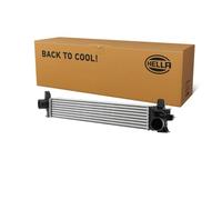 HELLA 8ML 366 470-871 Intercooler, échangeur - Grille de radiateur soudée