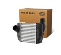 HELLA 8ML 366 470-991 Intercooler, échangeur - Grille de radiateur soudée