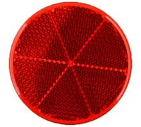 HELLA 8RA 002 014-281 Réflecteur - Couleur du voyant: rouge - collé