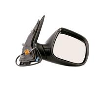 HELLA 8Sb 015 039-061 Rétroviseur Extérieur - 12V - Vissable - Noir - Largeur: 191Mm - Hauteur: 424Mm - Droite