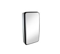 HELLA 8Sb 501 325-002 Rétroviseur Extérieur - 24V - Ajustable - Électrique - Boîtier Plastique - Noir - Largeur: 206Mm - Hauteur: 383Mm - Côté Conducteur + Passager Av.