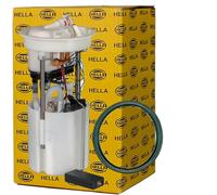 HELLA 8TF 358 146-151 Unité d'injection de carburant - électrique - 4pôle - avec joint d'étanchéite/avec palpeur de carburant - avec régulateur de pression