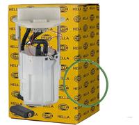 HELLA 8Tf 358 146-221 Unité D'Injection De Carburant - Électrique - 4Pôle - Avec Joint D'Étanchéite/Avec Palpeur De Carburant