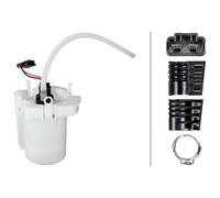 HELLA 8TF 358 306-461 Pot de stabilisation, pompe à carburant - électrique - 2pôle - avec joint d'étanchéite/sans palpeur de carburant