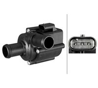HELLA 8TW 358 304-711 Pompe à eau additionnelle - 12V - électrique | Compatible avec: AUDI A4 B9, A4 B9 Avant, A5, A5 Cabriolet, A5 Sportback, A6 Allroad C7, A6 C7, A6 C7 Avant, A6 C8