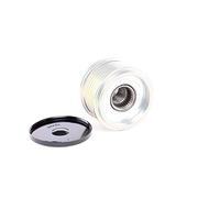 HELLA 9XU 358 038-041 Poulie roue libre, alternateur - Filetage: M16x1,5 - Nombre de gorges: 6 - avec cache