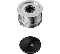 HELLA 9XU 358 038-091 Poulie roue libre, alternateur - Filetage: M16x1,5 - Nombre de gorges: 6 - avec cache