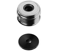 HELLA 9XU 358 038-121 Poulie roue libre, alternateur - Filetage: M16x1,5 - Nombre de gorges: 6 - avec cache