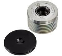 HELLA 9XU 358 038-181 Poulie roue libre, alternateur - Filetage: M16x1,5 - Nombre de gorges: 6 - avec cache