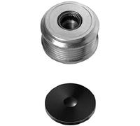 HELLA 9XU 358 038-231 Poulie roue libre, alternateur - Filetage: M14x1,5 - Nombre de gorges: 5 - avec cache