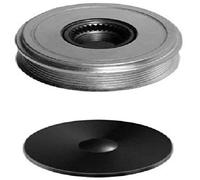 Hella Poulie roue libre alternateur 9XU 358 038-341 – Filetage M16x1,5 – 6 gorges – avec cache