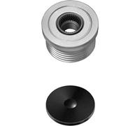 Hella Poulie roue libre d'alternateur 9XU 358 038-411 Filetage M16x1,5 6 gorges avec cache