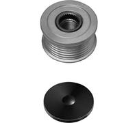 HELLA 9XU 358 038-461 Poulie roue libre, alternateur - Filetage: M16x1,5 - Nombre de gorges: 6 - avec cache