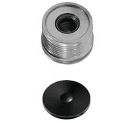 HELLA 9XU 358 038-491 Poulie roue libre, alternateur - Filetage: M16x1,5 - Nombre de gorges: 6 - avec cache