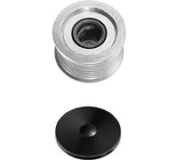 HELLA 9XU 358 038-531 Poulie roue libre, alternateur - Filetage: M16x1,5 - Nombre de gorges: 7 - avec cache