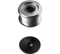 HELLA 9XU 358 038-551 Poulie roue libre, alternateur - Filetage: M14x1,5 - Nombre de gorges: 7 - avec cache