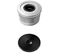 HELLA 9XU 358 038-581 Poulie roue libre, alternateur - Filetage: M16x1,5 - Nombre de gorges: 5 - avec cache