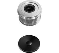 HELLA 9XU 358 038-621 Poulie roue libre, alternateur - Filetage: M16x1,5 - Nombre de gorges: 6 - avec cache