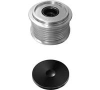 HELLA 9XU 358 038-661 Poulie roue libre, alternateur - Filetage: M17x1,5 - Nombre de gorges: 8 - avec cache