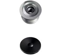 HELLA 9XU 358 038-871 Poulie roue libre, alternateur - Filetage: M17x1,5 - Nombre de gorges: 7 - avec cache