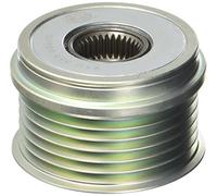 Hella Poulie débrayable d'alternateur 9XU 358 039-101 – Filetage M16x1,5, 6 gorges, avec cache