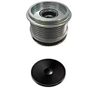 HELLA 9XU 358 039-181 Poulie roue libre, alternateur - Filetage: M16x1,5 - Nombre de gorges: 6 - avec cache