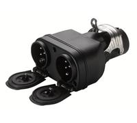 HELLA Adaptateur, prise - 12V - de 15 pôles à 7 pôles - Longueur: 155mm