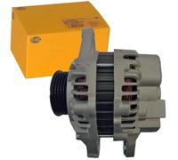 HELLA Alternateur 80A Dynamo avec poulie à gorge pour HONDA CIVIC VIII Hatchback (FN, FK) 31100PWA004 A005TB0091 JA1897IR 8EL 012 429-591