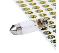 Ampoule 12v C5w 5w Hella 8gm 002 092-121 (lot De 10)