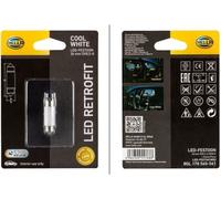 Hella Ampoule Habitacle LED 36mm 5000K Numéro Plaque Intérieur Lampe Extension