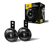 HELLA Avertisseur sonore - HELLA ESSENTIAL HORN S70 SET - 12V - 108dB(A) - Plage de fréquences: 380/480Hz - à tonalité grave/à tonalité aiguë - électrique - 3AL 012 588-011
