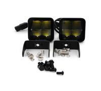 Hella BLACK MAGIC Ensemble De Spots LED Cube 3,2" 12/24V 5700K Avec Câblage