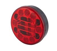 Hella Feu arrière LED Valuefit 2SB357027-011 12/24V Montage saillie/vissé Voyant rouge Droite/Gauche