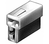 HELLA boîtier enfichable Pour le logement de Flac 2 pôles, blanc, logement horizontal / vertical