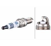 HELLA Bougie d'allumage 8EH 188 706-881 1-électrode de masse Ouverture de la clé: 16 mm Longueur du filetage: 19mm Compatible avec OPEL Combo D Van/Break X12 Combo D Tour X12, FIAT 500X 334